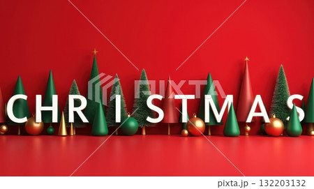 Christmas banner. Xmas Horizontal composition 132203132