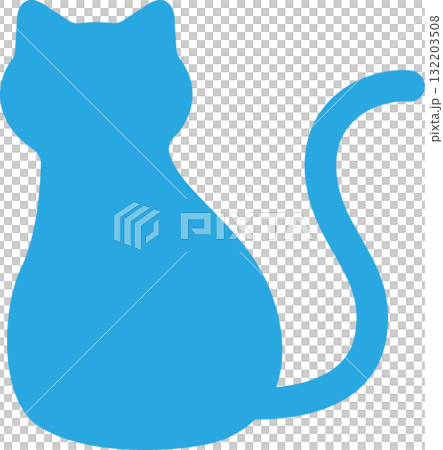 後ろ姿の猫 後ろ姿の猫 132203508