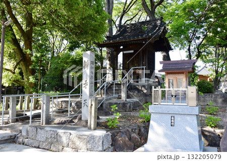 名古屋市 笠寺観音(笠覆寺)の弁天堂と白龍社と新緑 名古屋市 笠寺観音(笠覆寺)の弁天堂と白龍社と新緑 132205079