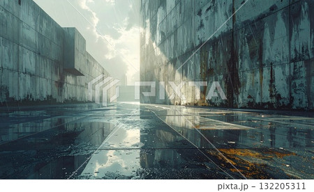 コンクリートと雨 132205311