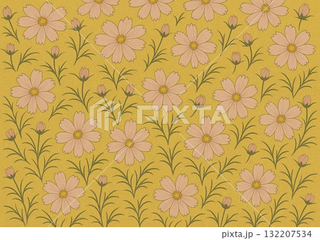 コスモスのパターン画 132207534
