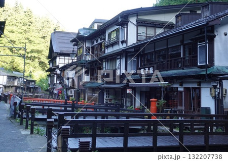 山形県尾花沢市 銀山温泉 ドラマ「おしん」の舞台 132207738