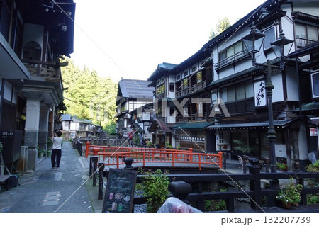 山形県尾花沢市 銀山温泉 ドラマ「おしん」の舞台 132207739