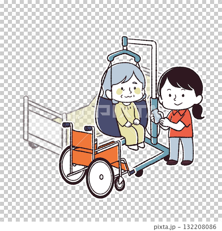 移乗用リフト 132208086