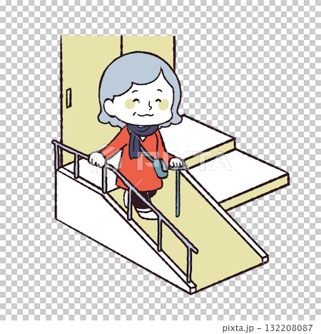 Step elimination slope 132208087