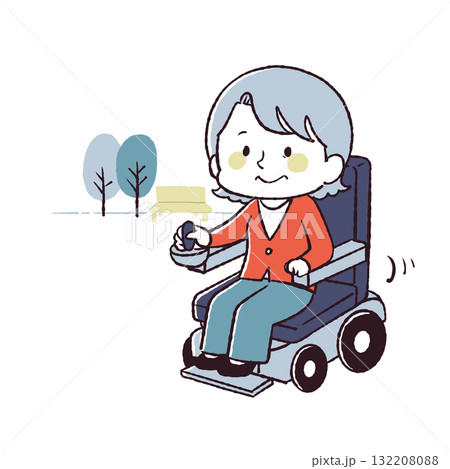 電動アシスト車椅子 132208088