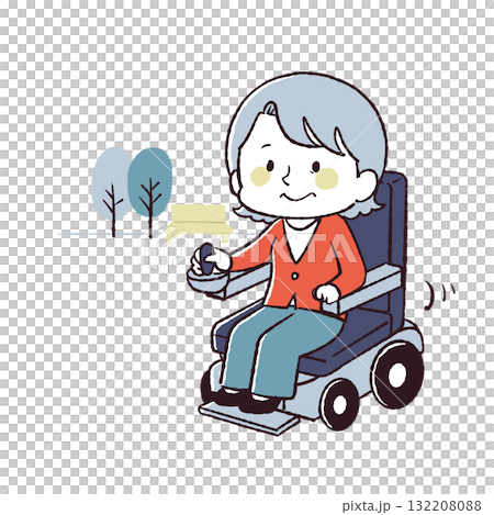 電動アシスト車椅子 132208088