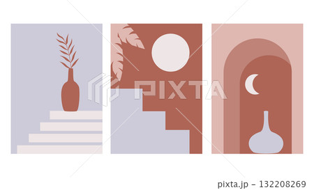 set of minimalistic posters 132208269