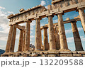 ruins of ancient temple 132209588