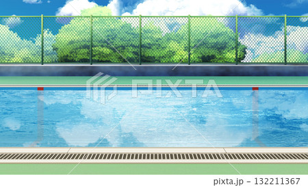 プールサイド 132211367