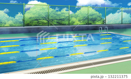 プールサイド 132211375