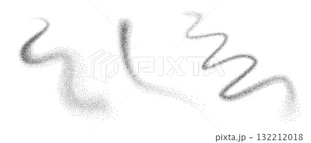 Grainy textured splash wavy long elements. Noir gradation fade lines. Noise gradients fly squiggles shapes set. Black dotwork forms. Vector gritty wavy curved lines. Grunge splatter figures Grainy textured splash wavy long elements. Noir gradation fade lines. Noise gradients fly squiggles shapes set. Black dotwork forms. Vector gritty wavy curved lines. Grunge splatter figures 132212018