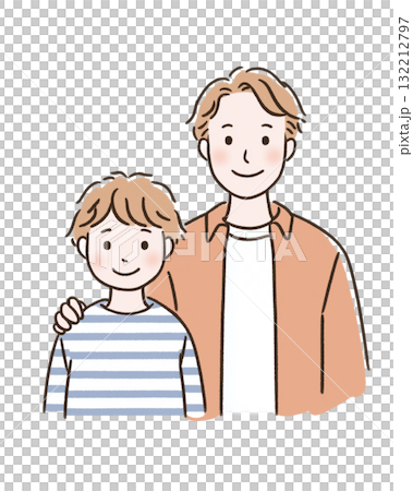 Father and son 132212797