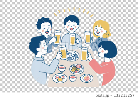 忘年會、酒會、年底 132213257