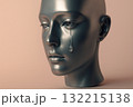金属の顔に流れる人工の涙 132215138