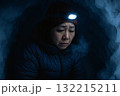 ビバーク　雪洞　冬山 132215211