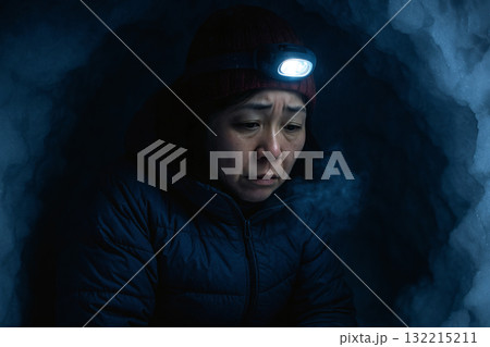 ビバーク 雪洞 冬山 ビバーク 雪洞 冬山 132215211