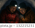 ビバーク　雪洞　冬山 132215231