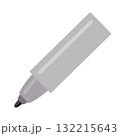 シンプルな黒いペンのベクターイラスト 132215643