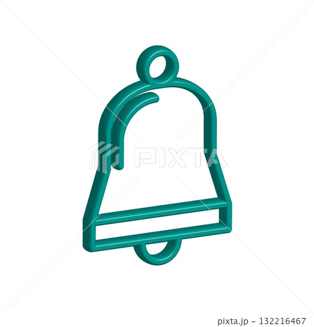 Bell icon design template Bell icon design template 132216467