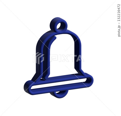 Bell icon design template 132216472