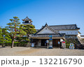 高知城の風景（高知市） 132216790
