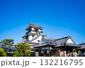 高知城の風景（高知市） 132216795