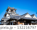 高知城の風景（高知市） 132216797
