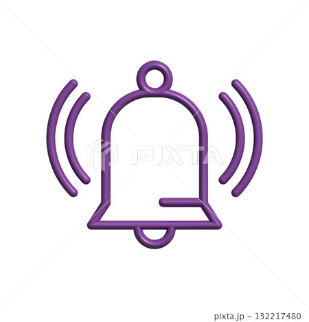 Bell icon design template 132217480
