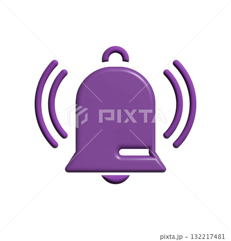 Bell icon design template 132217481