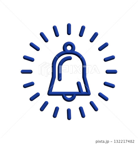 Bell icon design template 132217482