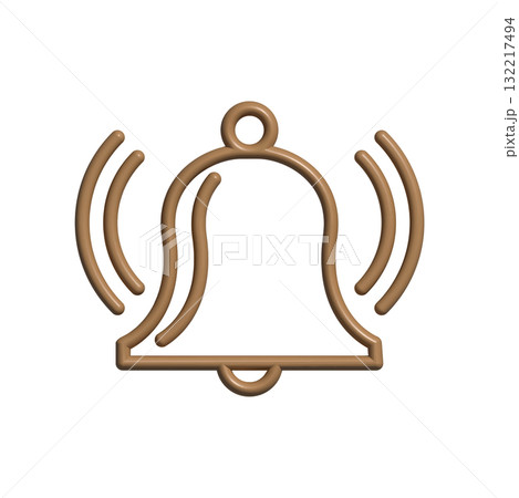 Bell icon design template Bell icon design template 132217494