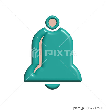 Bell icon design template Bell icon design template 132217509