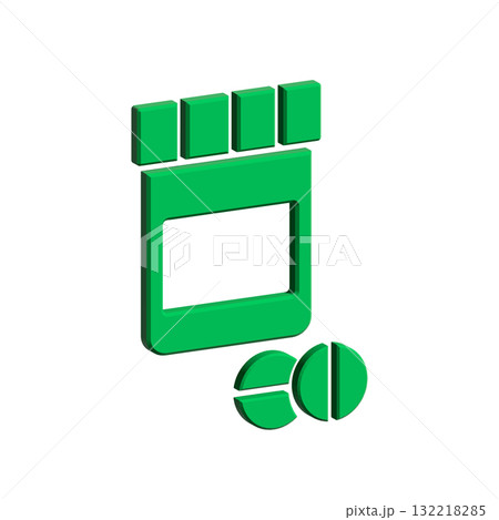 Medicine jar icon design template Medicine jar icon design template 132218285