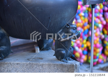 京都 八坂庚申堂　言わざる 132218644