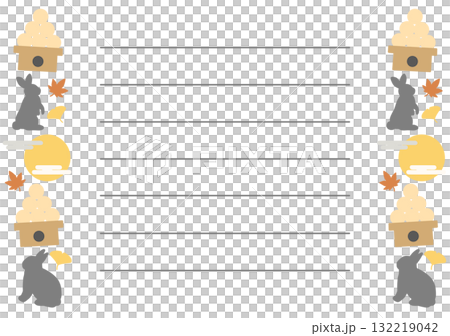Moon viewing letter Moon viewing letter 132219042