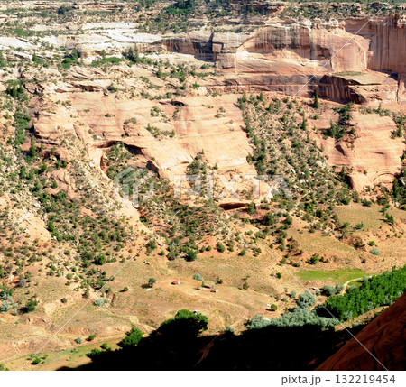 Surrounding Terrain, Cliffs, and Valley Canyon De Chelly Arizona Surrounding Terrain, Cliffs, and Valley Canyon De Chelly Arizona 132219454