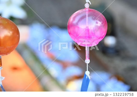 五泉八幡宮の風鈴(新潟県) 五泉八幡宮の風鈴(新潟県) 132219758