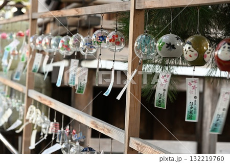 五泉八幡宮の風鈴(新潟県) 五泉八幡宮の風鈴(新潟県) 132219760