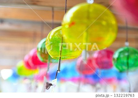 五泉八幡宮の風鈴（新潟県） 132219763