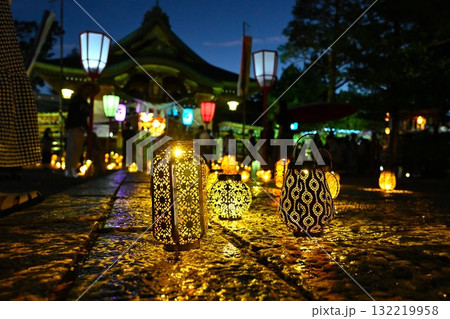 五泉八幡宮　明かりのイベント（新潟県） 132219958