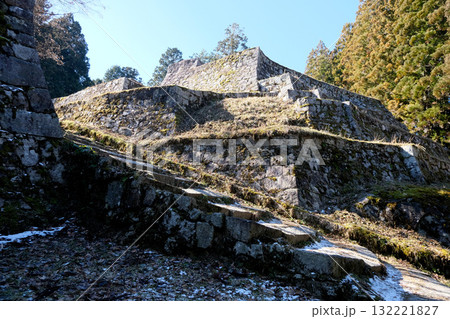 岐阜県恵那市_岩村城六段壁3_2025年1月 132221827