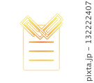 Paperclip icon design template 132222407