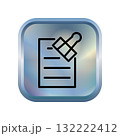 Paperclip icon design template 132222412