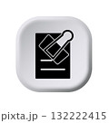 Paperclip icon design template 132222415