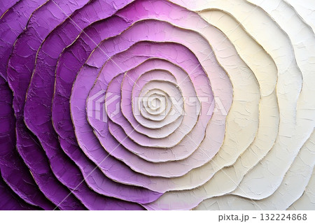 Textured Swirled Patterns in Shades of Purple and Cream in an Artistic Composition Textured Swirled Patterns in Shades of Purple and Cream in an Artistic Composition 132224868