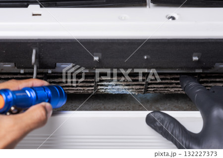 Dirty air conditioner blower Dirty air conditioner blower 132227373