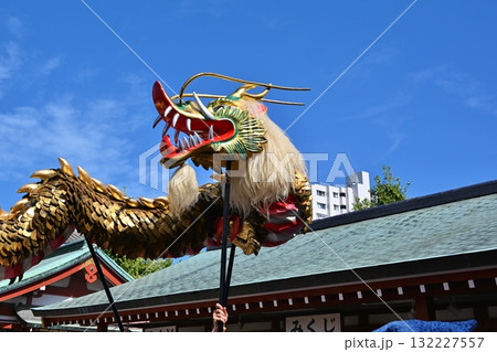 浅草寺の金龍の舞 東京 浅草寺の金龍の舞 東京 132227557