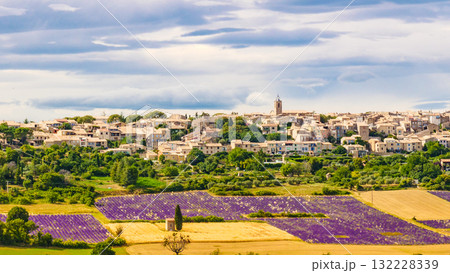 Puimoisson village in Provence France 132228339