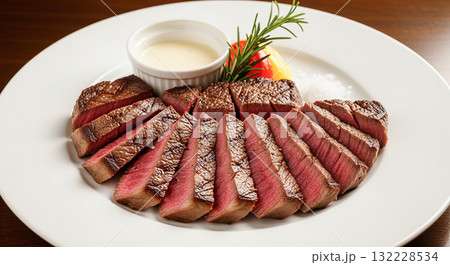 牛ステーキ 牛ステーキ 132228534